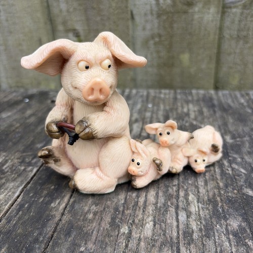 Vintage piggin pigs - piggin, up