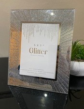 Silver Sunburst Mirror Glitter