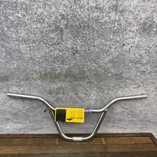 GT 2-Piece BMX Handlebar Chrome Knurled Bar New Performer Freestyle 2pc