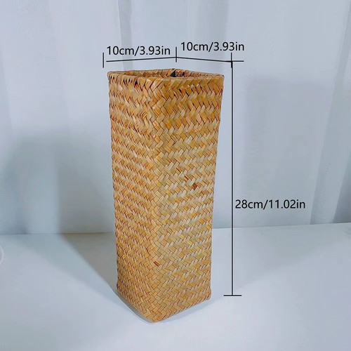 Handmade woven flower - woven, vase