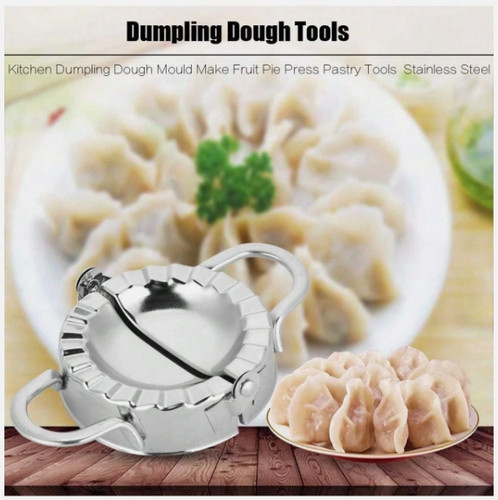 1pc stainless steel dumpling - steel,