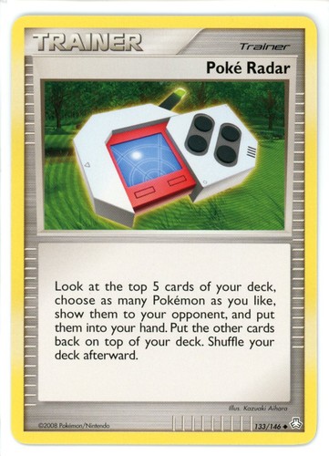 Poke radar 133 146 - 133/146, legends