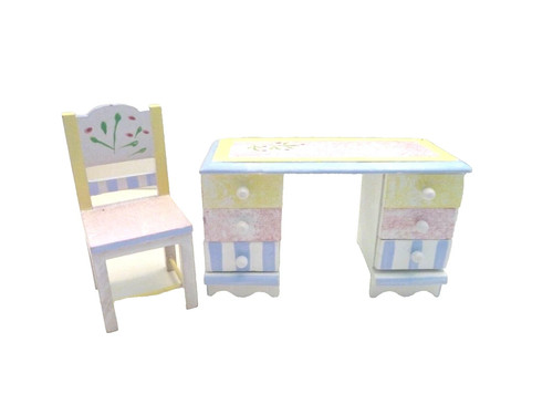 Dolls house desk - house,
