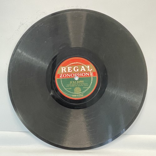 Regal zonophone 78rpm record - regal,