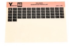 OEM Yamaha XM005-33 EDL6500S
