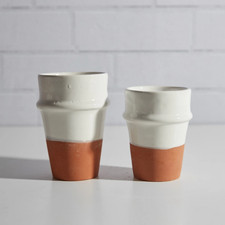 MOROCCAN BELDI WHITE CERAMIC