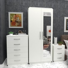 2 door wardrobe set, Ready to