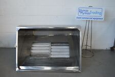 Stainless Steel Canopy extractor hood 125cm x 78cm x 87cm H + 2 filters FREE P+P