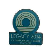 LEGACY 2014 XX COMMONWEALTH GAMES GLASGOW SCOTLAND PIN BADGE