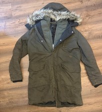 River Island Khaki Fur-Trim