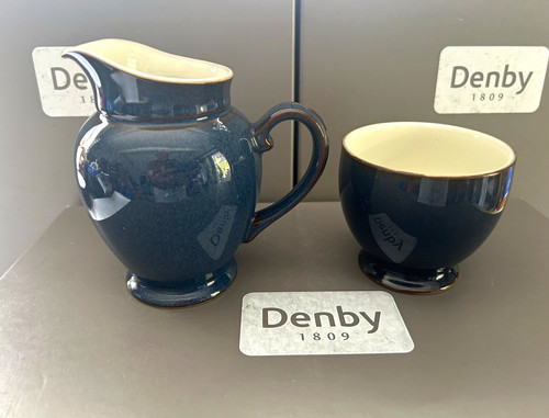 Denby boston blue - boston, jug