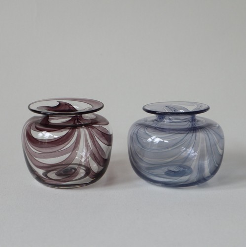 Small studio art glass vases - small,