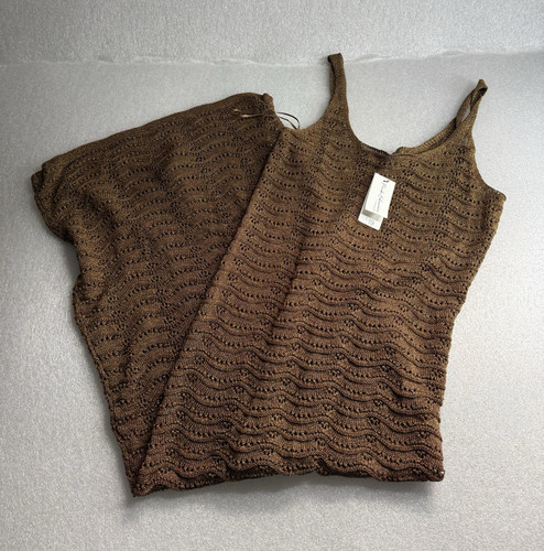 Primark bronze knit crochet - bronze,