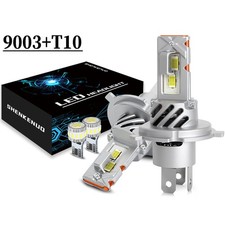 For Mazda 2 DE 110w Super White CSP LED High/Low/Side Light Headlight Bulbs kit