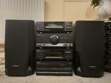 Technics HiFi System  ST-CH530, SE-CH530, SL-CH530 With Two Speakers SB-CH530A