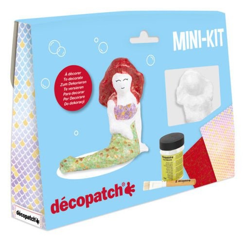 Decopatch mini kit - mini, mermaid