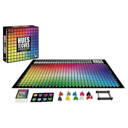 Hues and cues board - and,