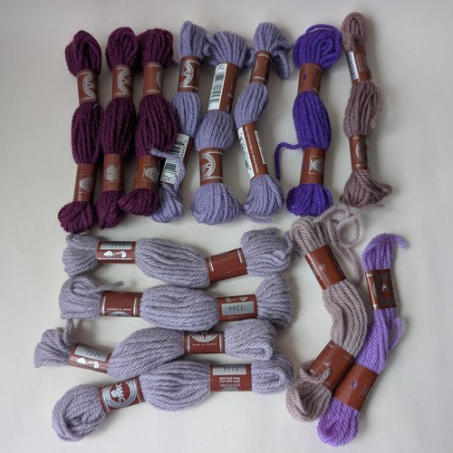 Dmc tapestry wool job lot - job, 14
