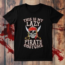 This Is My Lazy Pirate Costume Horror, Scary Midweight Tee