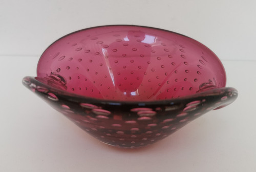 Murano bubble rasberry - bubble,