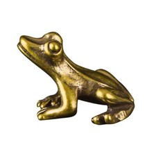 Decorative brass tea pet - tea,
