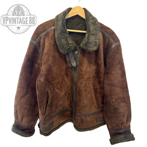 Vintage aviator bomber - vintage,