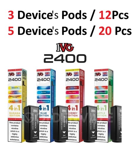 Ivg 2400 refill pods 1 - pods,