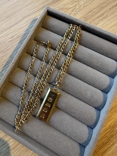 9ct yellow gold - 375, chain