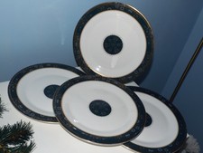 SET OF 4 Royal Doulton Carlyle H5018 Dinner Plates 27cm Fine Bone China