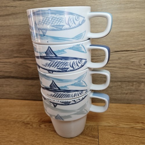 Next stacking mugs fish set - next,