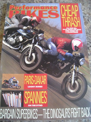 Performance bikes mar 1988 - performance,
