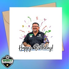 Gary Anderson Birthday Card