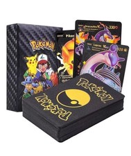 55PCS Pokemon Card Foil GOLD