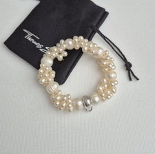 Thomas Sabo Pearl Cluster Bracelet
