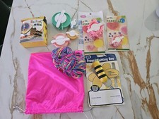 6 x Pompom Makers & 1x Knitting bee and 1x Flower Loom