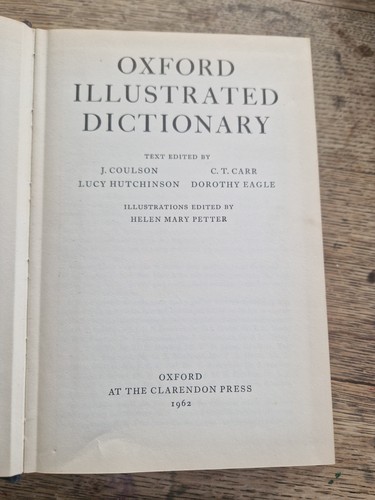 Oxford illustrated dictionary - oxford,