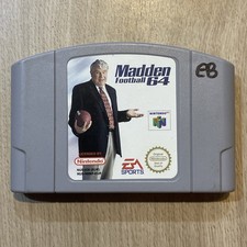 Madden Football 64 - Nintendo 64 N64 (PAL UK) Game Cartridge