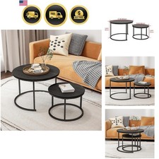 Round Coffee Table,Nesting