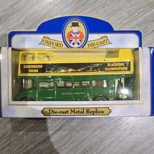 Oxford diecast blackpool - diecast,