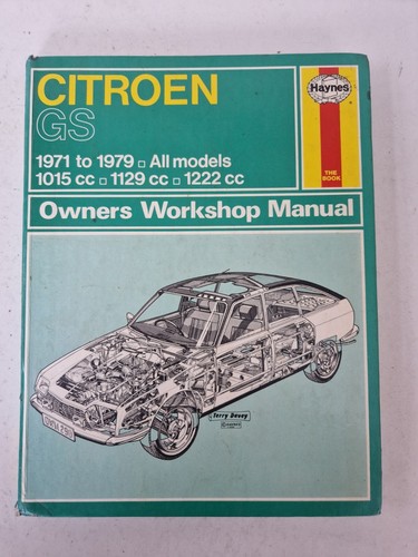 Citroen haynes manual 1971 - citroen,