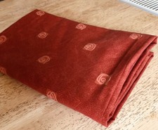 Vintage retro terracotta single duvet cover UK single size 1990s retro *prop *