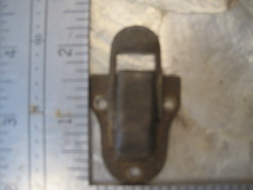 Antique latch keeper - 1,
