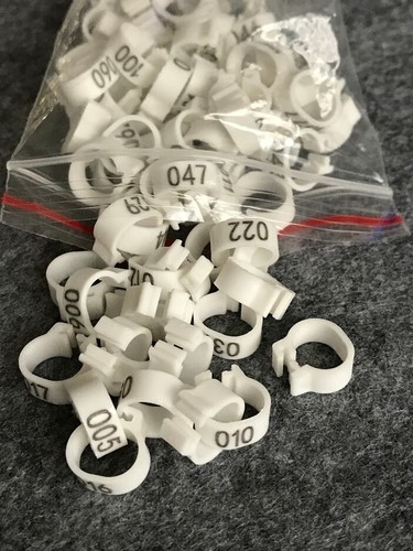 100 numbered 8mm - 100,