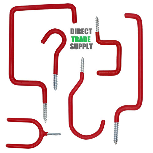 Plastic coated handy hooks - plastic,