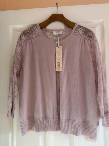 Kaliko pink cardigan size - cardigan,