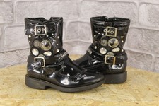 GIRLS TODDLERS BLACK FAUX