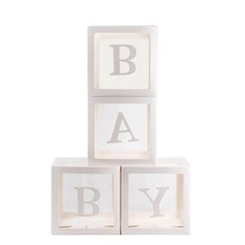 4PCS Boy Girl Baby Shower Love