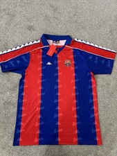 FC Barcelona Retro Kappa Shirt