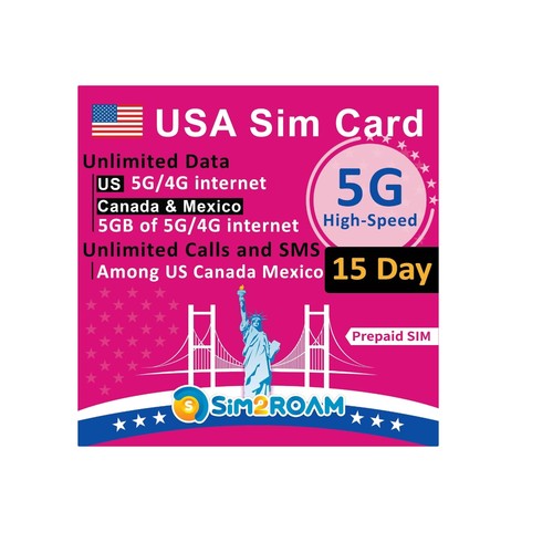 Prepaid usa sim - usa,
