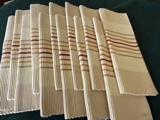 12 Cotton Place Mats - 9 New 3